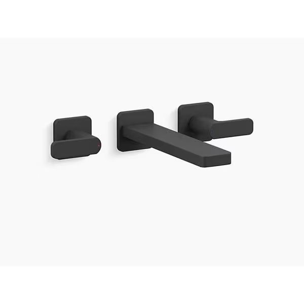 Parallel Wall-Mount Bath Filler Trim, Kohler, Mfr#: T23491-4-BL